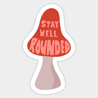 Advice from a mushroom Sticker